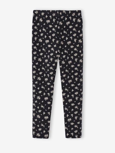Pack of 2 Leggings Lined in Fleece Knit olive - vertbaudet enfant 
