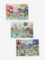 3 puzzles évolutifs 12 à 36 pièces en carton Les animaux joyeux multicolore - vertbaudet enfant 