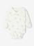 Pack of 2 Long-Sleeved Bodysuits, Newborn Special aqua green+beige+rose - vertbaudet enfant 