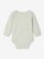 Lot de 2 bodies bébé ouverture naissance manches longues beige+rose+vert d'eau - vertbaudet enfant 