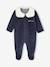 Lot de 3 pyjamas bébé fille 'c½urs' en velours bleu nuit - vertbaudet enfant 