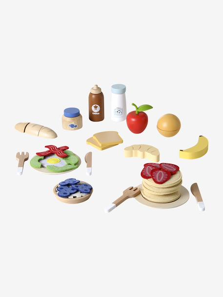 Felt Brunch Set in FSC® Wood wood - vertbaudet enfant 
