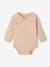 Lot de 5 bodies ouverture naissance rose pâle - vertbaudet enfant 