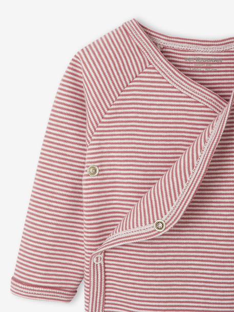 Pack of 3 Striped Bodysuits, Newborn Special rose - vertbaudet enfant 