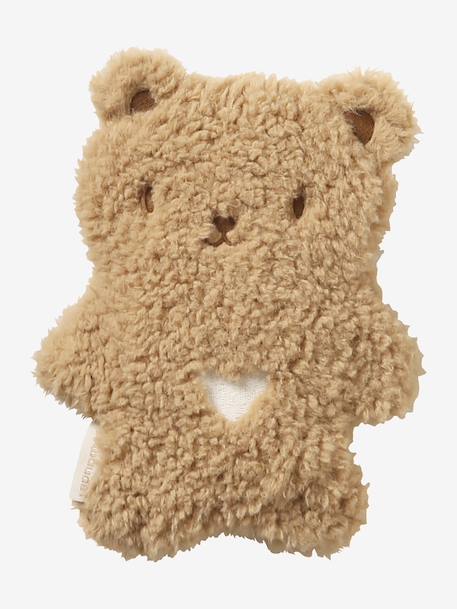 Cuddly Toy Hot Water Bottle ecru+navy blue+pecan nut - vertbaudet enfant 