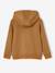 Basics Zipped Jacket with Hood for Boys marl white+pecan nut+red+turquoise - vertbaudet enfant 