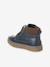 Boys' synthetic boots with hook and loop fasteners navy blue - vertbaudet enfant 
