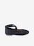 Elasticated cross strap ballerinas for children, nursery collection navy blue - vertbaudet enfant 