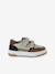 Leather Hook-&-Loop Trainers for Children, Designed for Autonomy set brown - vertbaudet enfant 