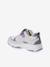 Trainers with hook and loop tape fastening and elasticated laces for children in nursery school collection ecru - vertbaudet enfant 