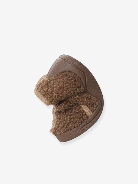 Pram Shoes for Baby Boys brown+set brown - vertbaudet enfant 