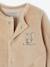 Pack of 2 Velour Sleepsuits for Newborns aqua green+beige+rose - vertbaudet enfant 