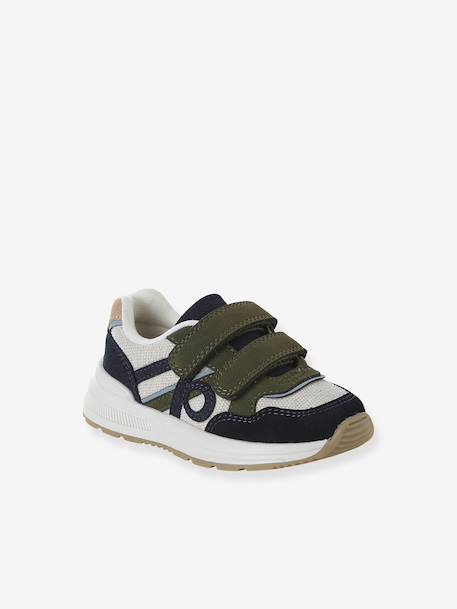 Hook-and-Loop Trainers for Boys navy blue+set blue - vertbaudet enfant 