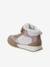 Synthetic Faux Fur-Lined Trainers for Girls set pink - vertbaudet enfant 