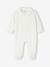 Pack of 2 Velour Sleepsuits for Newborns aqua green+beige+rose - vertbaudet enfant 