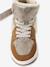 Baskets enfant fille synthétique fourrées camel - vertbaudet enfant 