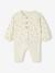 Ensemble naissance molletonné gilet + pantalon bleu+écru - vertbaudet enfant 