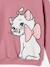 Marie hooded sweatshirt in fleece rose - vertbaudet enfant 