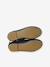 Elasticated cross strap ballerinas for children, nursery collection navy blue - vertbaudet enfant 