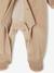 Pack of 2 Velour Sleepsuits for Newborns aqua green+beige+rose - vertbaudet enfant 