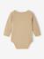 Lot de 2 bodies bébé ouverture naissance manches longues beige+rose+vert d'eau - vertbaudet enfant 