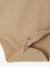 Lot de 2 bodies bébé ouverture naissance manches longues beige+rose+vert d'eau - vertbaudet enfant 