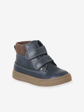 -Boots enfant garçon synthétique à scratchs