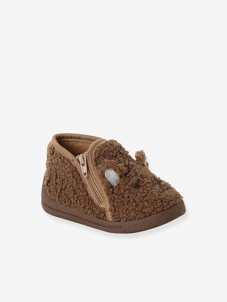 Pram Shoes for Baby Boys brown+set brown - vertbaudet enfant 
