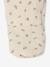 Quilted Set: Cardigan + Fully Printed Footed Trousers ecru+rose - vertbaudet enfant 
