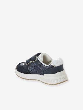 -Baskets enfant fille synthétique à scratchs