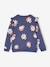 Sweat à volants fille détails fantaisie encre+vanille+vert de gris - vertbaudet enfant 