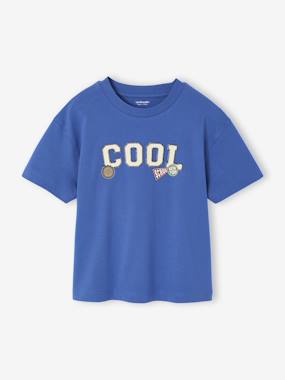 T-shirt garçon imprimé devant - vertbaudet enfant Garçon-T-shirt garçon imprimé devant