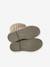 Faux-Fur Lined Zip-Up Boots for Girls camel - vertbaudet enfant 