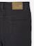 Slim-fit trousers for girls with a slim build anthracite+rosy - vertbaudet enfant 