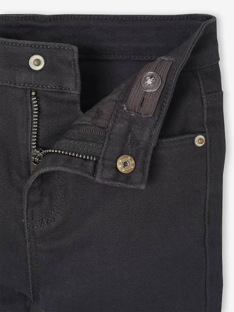 MorphologiK slim trousers for girls anthracite+rosy+sage green - vertbaudet enfant 