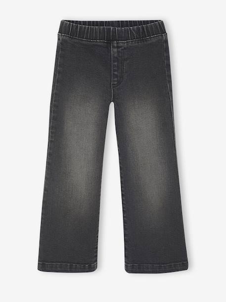 Girls' denim jeggings denim grey+light blue+medium blue - vertbaudet enfant 