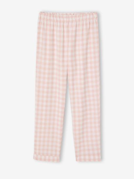 'Dancer' Flannel Pyjamas for Girls rose - vertbaudet enfant 