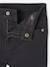 Slim-fit trousers for girls with a slim build anthracite+rosy - vertbaudet enfant 