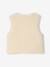 Sleeveless Sherpa Jacket for Girls green+vanilla - vertbaudet enfant 