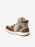 Faux Fur Lined Synthetic Trainers for Girls camel - vertbaudet enfant 
