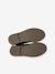 Leather Boots for Girls camel+Dark Blue+printed black - vertbaudet enfant 
