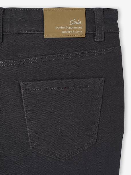 MorphologiK slim trousers for girls anthracite+rosy+sage green - vertbaudet enfant 