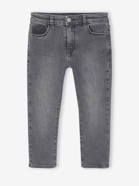 Jean slim fille morphologik tour de hanches large   - vertbaudet enfant