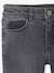 MEDIUM Hip, Slim Leg MorphologiK Jeans, for Girls bleached denim+deep blue+grey+medium blue - vertbaudet enfant 