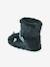 Faux Fur High Top Dinosaur Slippers for Children green - vertbaudet enfant 