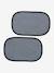 Pack of 2 Sun Visors Light Grey - vertbaudet enfant 