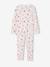 Pack of 2 Pyjamas in Ribbed Knit with Heart Print for Girls navy blue - vertbaudet enfant 