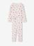 Pack of 2 Pyjamas in Ribbed Knit with Heart Print for Girls navy blue - vertbaudet enfant 
