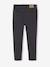 Slim-fit trousers for girls with a slim build anthracite+rosy - vertbaudet enfant 