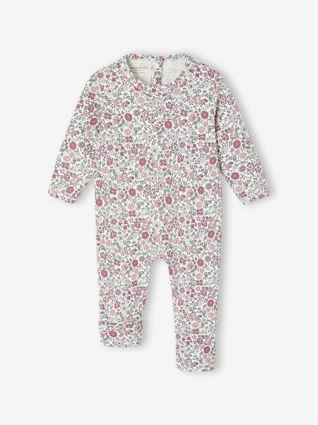 Pack of 2 Sleepsuits for Newborns marl beige - vertbaudet enfant 